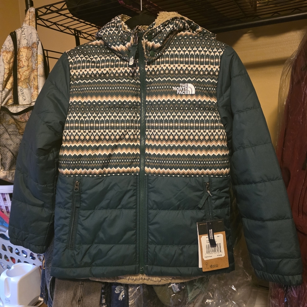 The North Face Green Puffer Jacket